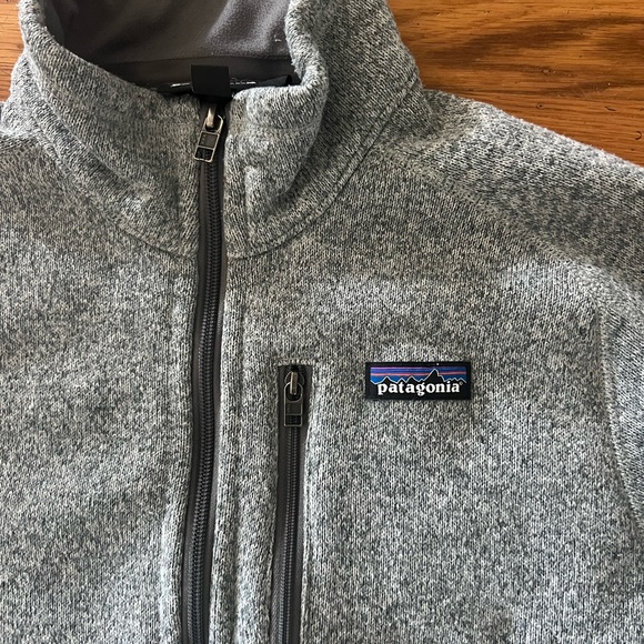 Patagonia Gray Fleece Jacket - Picture 3 of 4